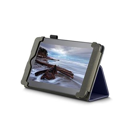 NuPro - Étui avec support pour Fire (tablette 7 pouces, 5ème génération - modèle 2015), Bleu marine