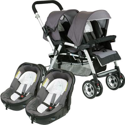 poussette jane twin two matrix light