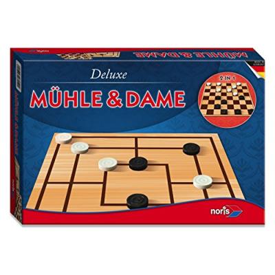 Deluxe - 606108012 - jeu classique - moulin & dames