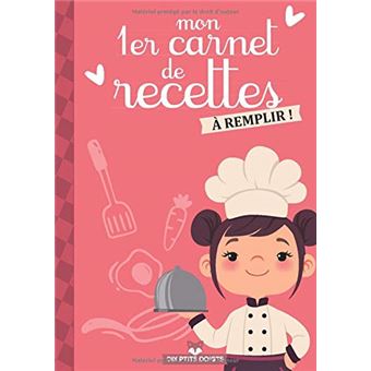 Collection de Cahiers de Recettes à remplir - La Petite Papeterie Mlle Fanny