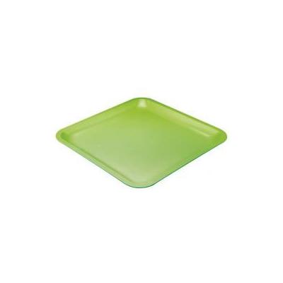 Zak Designs Assiette carrée Seaside (Verte)