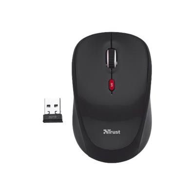 Trust WMS-111 - souris - 2.4 GHz - noir