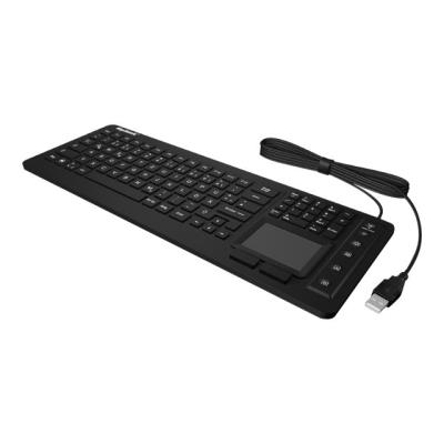 RaidSonic KeySonic KSK-6231INEL - toetsenbord - met touchpad - Duits