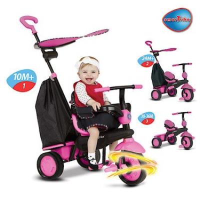 Smart Trike - SmarTrike Delight - Tricycle Evolutif - Rose