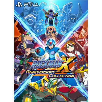 Capcom Rockman X Anniversary Collection Sony Ps4 Playstation 4 Japanese Version