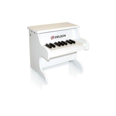 Jouets Musicaux Delson Piano Bebe Blanc