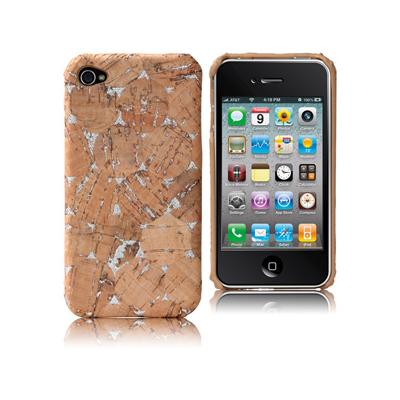 Coque Case-mate Lisbao Cork Silver pour iPhone 4