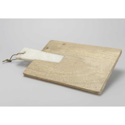 Planche decouper bois/marbre