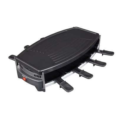 Evatronic - appareil à raclette 8 personnes 1000w - 26713