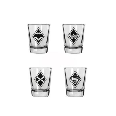 Set 4 Verres Shooter DC Universe - Batman vs Superman