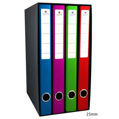 Module 4 Classeurs carton 2 anneaux 25 mm