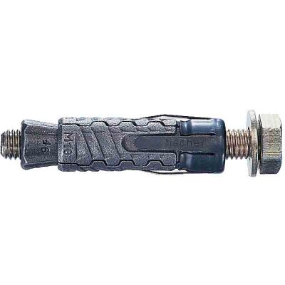 Fischer - Cheville fonte malléable avec vis métaux GM Ø18 x L60 mm - Lot de 4