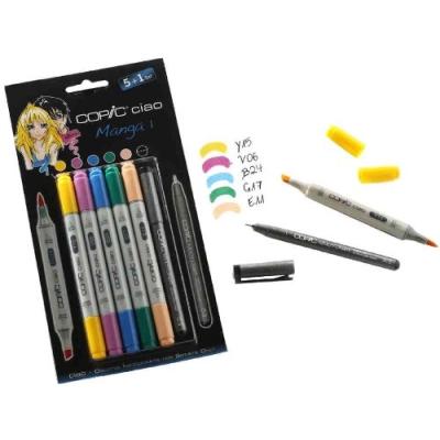 Copic marqueur ciao 5+1 set, manga 1 cz22075556