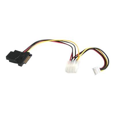 StarTech.com LP4 naar SATA Verloopkabel Voeding met Floppy-aansluiting - netspanningsadapter