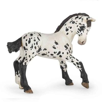 Figurine Papo Poulain Appaloosa Noir