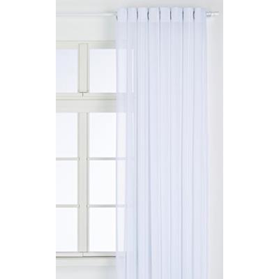 Linder 0133 /10/375ab voilage grande à oeillets diamant blanc 290 x 240 cm