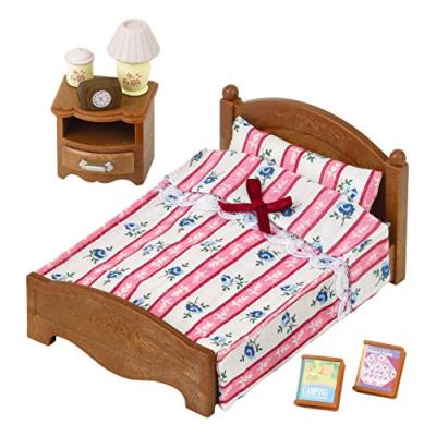 Sylvanian families - 2934 - poupées et accessoires - semi lit double - sylvanian