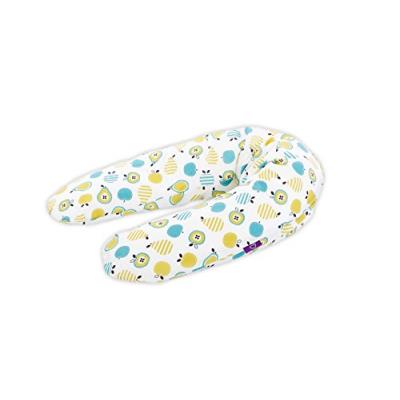 Coussin d'allaitement design 7 (bleu_vert) 190 cm