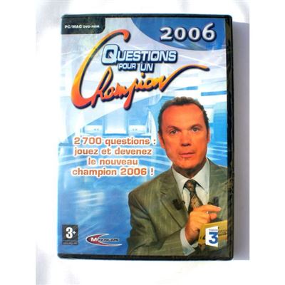 Questions pour un champion PC