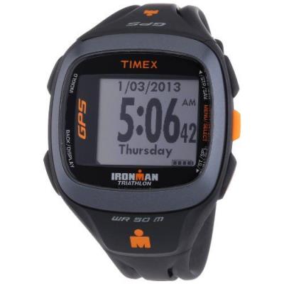 Timex - T5K742He - Ironman Run Trainer 2.0 - Montre Gps Homme - Bracelet Résine - Alarme/Chronomètre - Moniteur De Fréquence Cardiaque