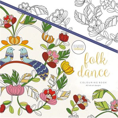 Livre de coloriage kaiser folk dance - kaiser colour
