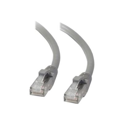 C2G Cat5e Booted Unshielded (UTP) Network Patch Cable - verbindingskabel - 50 cm - grijs