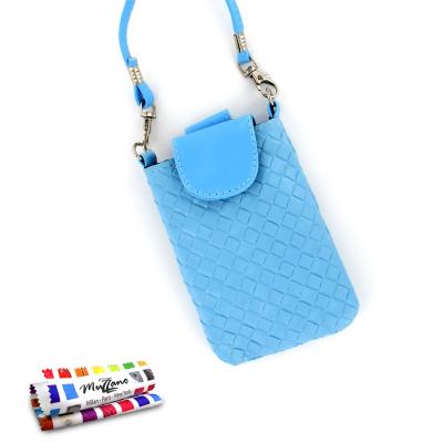 Pochette ORIGINAL Bleu lagon , CityPoche, Premium de MUZZANO pour SONY XPERIA SP