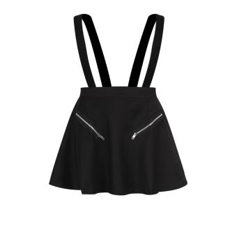 Banned Taille L Life Noir Jupe High Mini shxdtCQr
