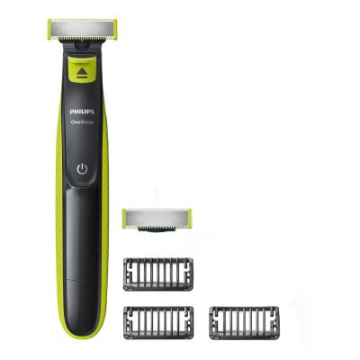 Rasoir Philips QP2520/30 OneBlade avec lame de rechange + 3 sabots barbe