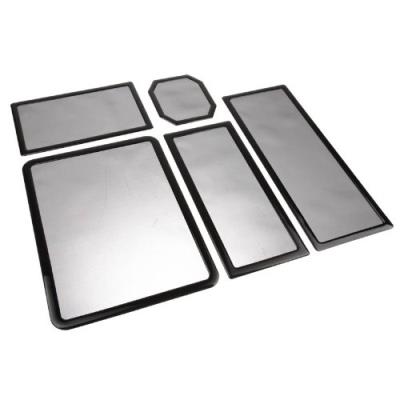 Demciflex dust filter kit for corsair 500r - black black df0176
