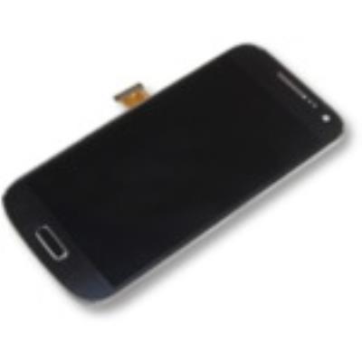 Ecran tactile + LCD bleu avec contour de remplacement pour Samsung Galaxy S4 mini (GT-i9195)