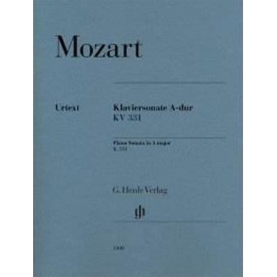 Partitions classique HENLE VERLAG MOZART W.A. - PIANO SONATA A MAJOR KV 331 (300I)  (WITH ALLA TURCA) Piano