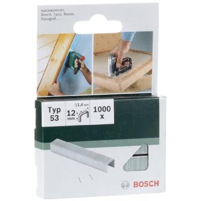 Abrasif pour Ponceuse Bosch Accessoires - Set 1000 Agrafes 12Mm Type 53