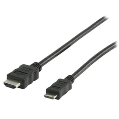 Câble hdmi haute vitesse avec connecteur ethernet hdmi - mini connecteur hdmi 2.00 m noir valueline