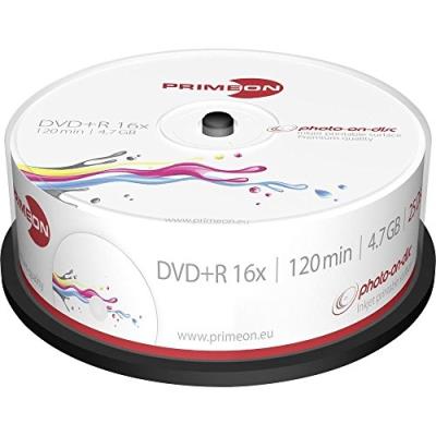 Primeondisque dvd+r2761225 25 pc(s) 4.7 go 120 min