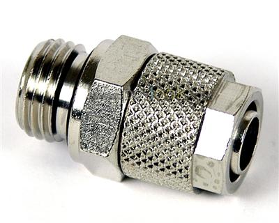 Pc-look - Embout Métal Manuel - Droit - 1/4'' - Tube 08/10