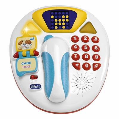CHICCO - Telephone bonjour les animaux bilingue