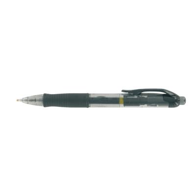 Stylo Gel Retractable Pointe Moyenne Fx7 Noir