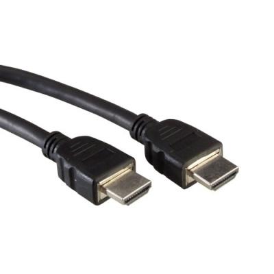 Secomp VALUE - HDMI-kabel - HDMI male naar HDMI male - 3 m - beschermd - grijs