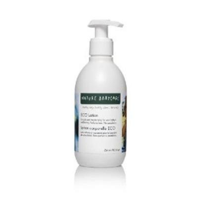 NATURE BABYCARE - 140126 - LOTION CORPORELLE ÉCOLOGIQUE POUR BÉBÉ - DOUCE ET HYDRATANTE SANS PARFUM NI PARABÈNE - 250 ML - LOT D