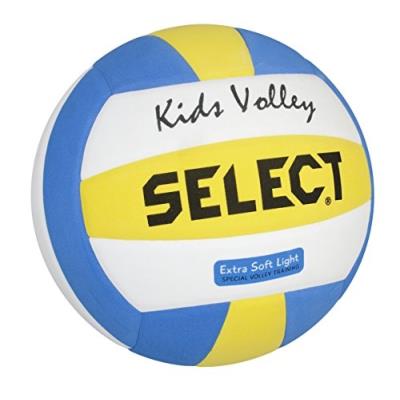 Derbystar select pro smash volleyball weiß blau gelb, 4