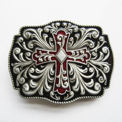 boucle de ceinture celtic et croix celte rouge homme femme
