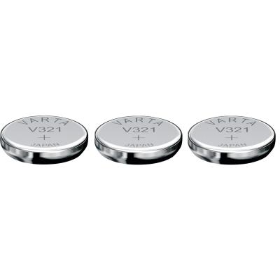 Varta 3 Piles oxyde argent V321 SR65 SR616SW 321 1,55V