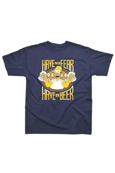 Simpsons T-Shirt Have No Fear Have A Beer (S)