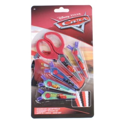 Slammer ciseaux de bricolage Disney Cars 12,5 cm 6-pièces