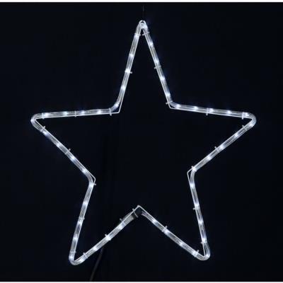 Étoile lumineuse 48 led 200x52 cm blanche 5sic392bc