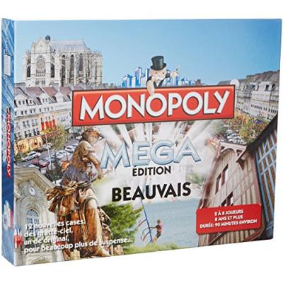 Winning Moves - 0070 - Jeu De Plateau - Mega Monopoly Beauvais