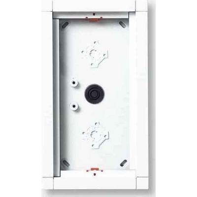 Siedle 039105 ga 612-2 1-0 w boîtier en saillie extrudé blanc 075140