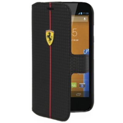 Etui folio ferrari formula one pour motorola moto g carbone