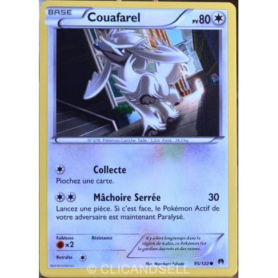 carte Pokémon 95/122 Couafarel 80 PV XY - Rupture Turbo NEUF FR État correct - Pokémon reconditionné disponible sur Fnac